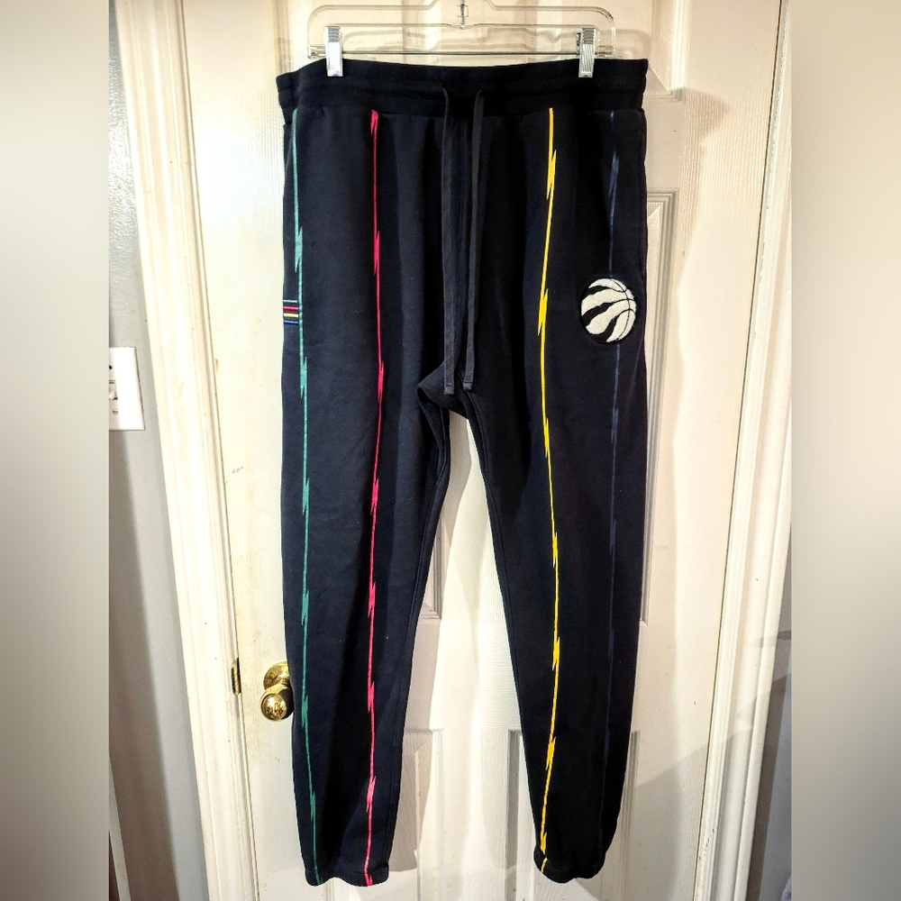 NBA Toronto Raptors Sweatpants Joggers Large